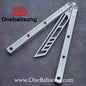 baliplus 7075 kraken trainer Side slot version v3 clone Aluminum alloy handle stainless steel blade Bushing