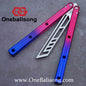 baliplus 7075 kraken trainer Side slot version v3 clone Aluminum alloy handle stainless steel blade Bushing