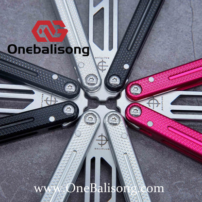 baliplus 7075 kraken trainer Side slot version v3 clone Aluminum alloy handle stainless steel blade Bushing