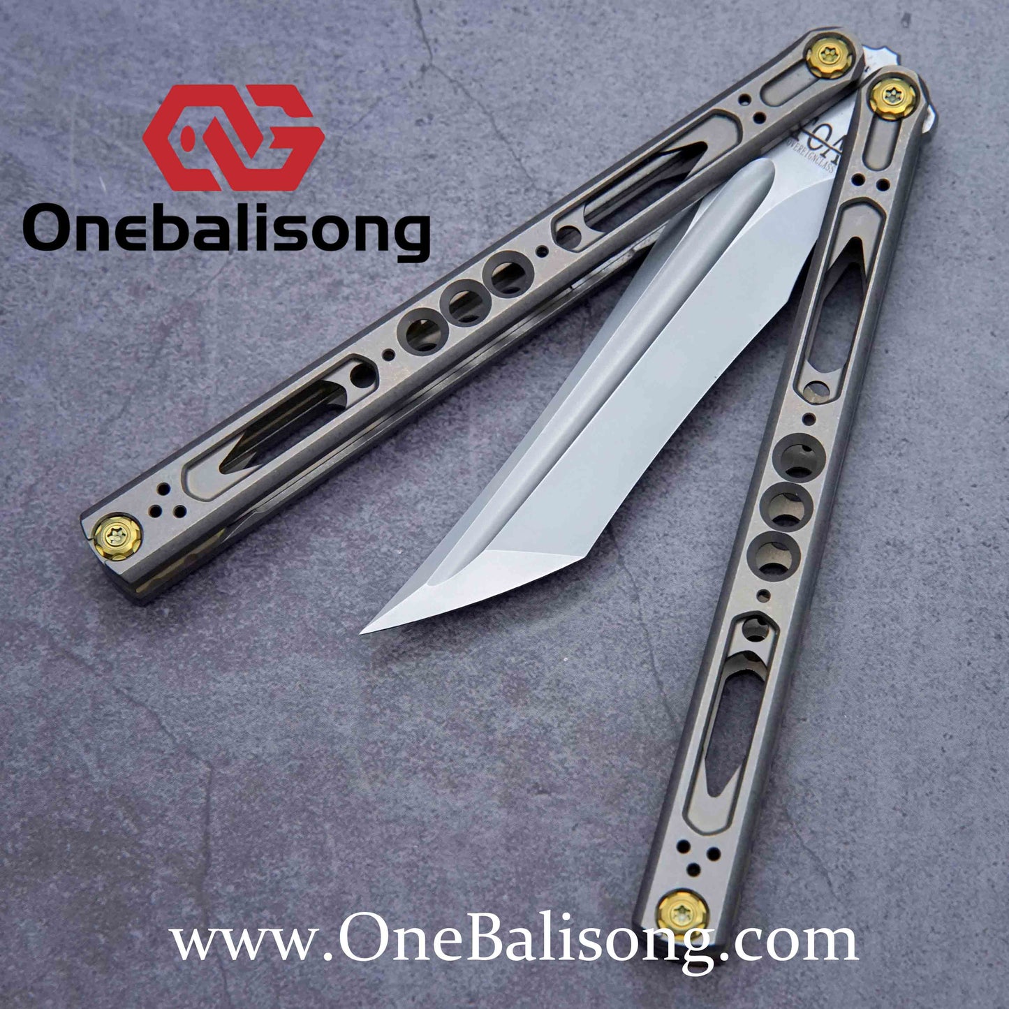 TOA Hades Titanium alloy handle stainless steel blade Bushing