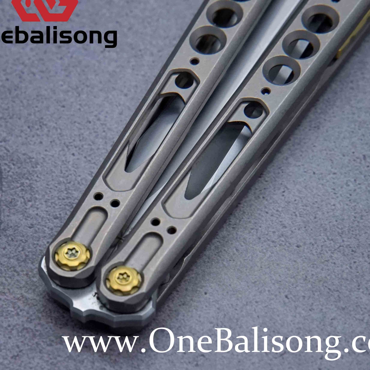 TOA Hades Titanium alloy handle stainless steel blade Bushing