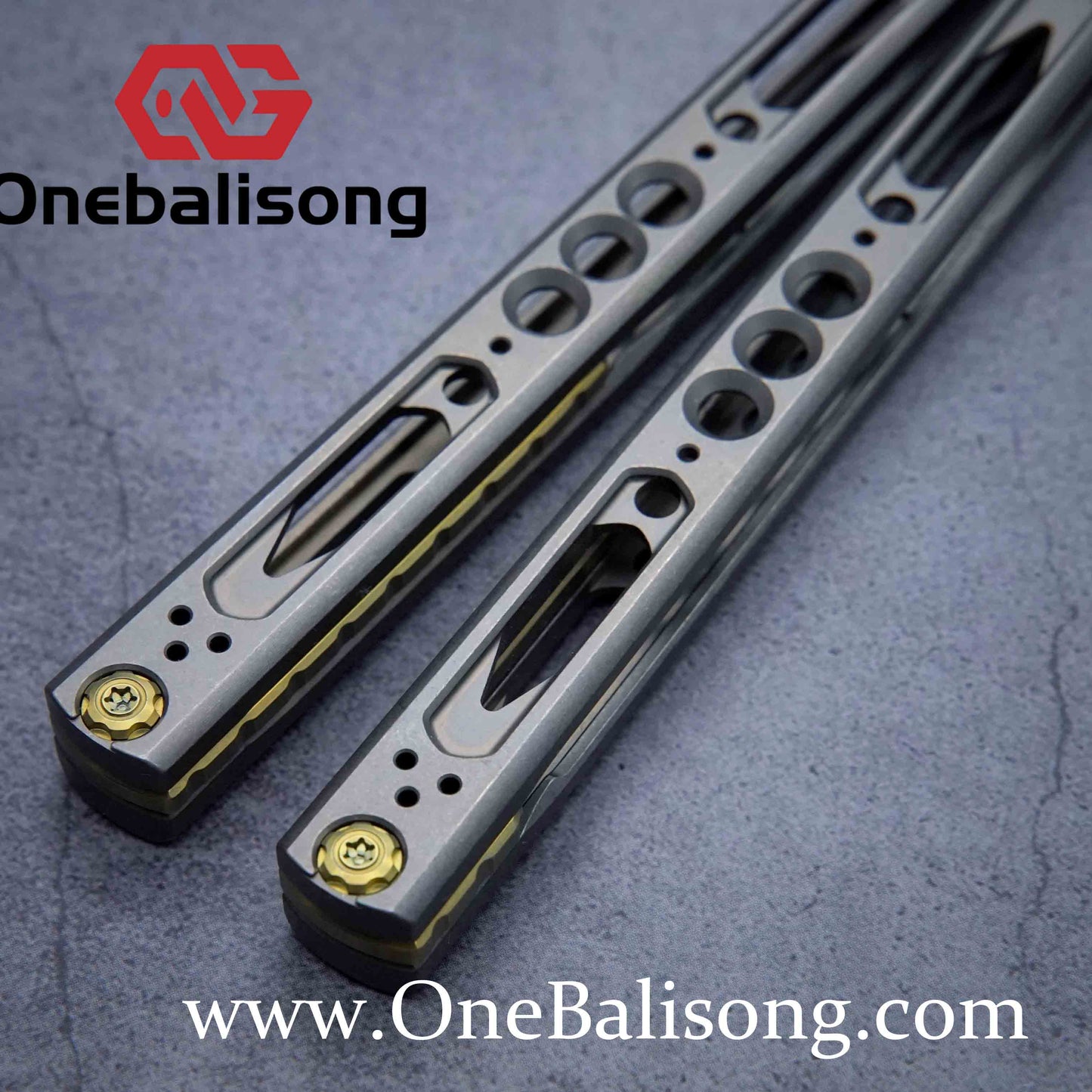 TOA Hades Titanium alloy handle stainless steel blade Bushing