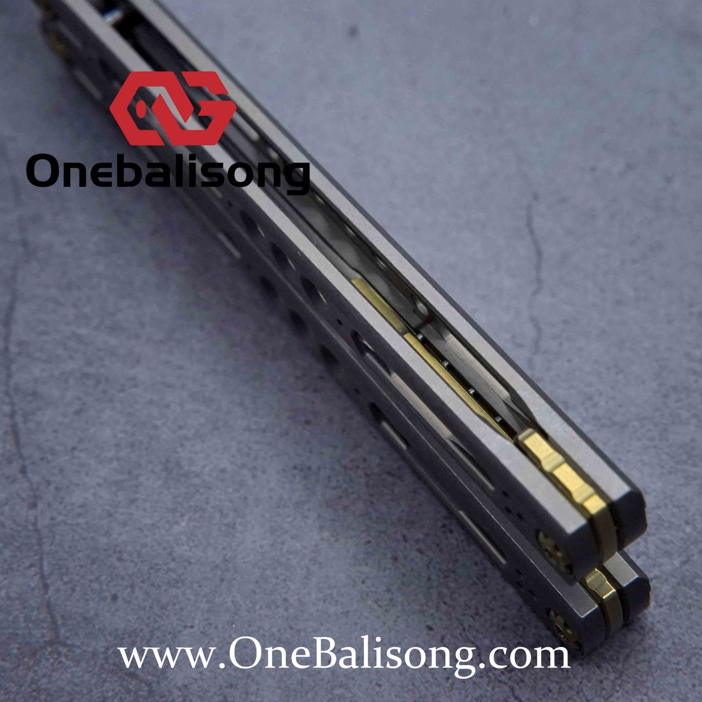 TOA Hades Titanium alloy handle stainless steel blade Bushing