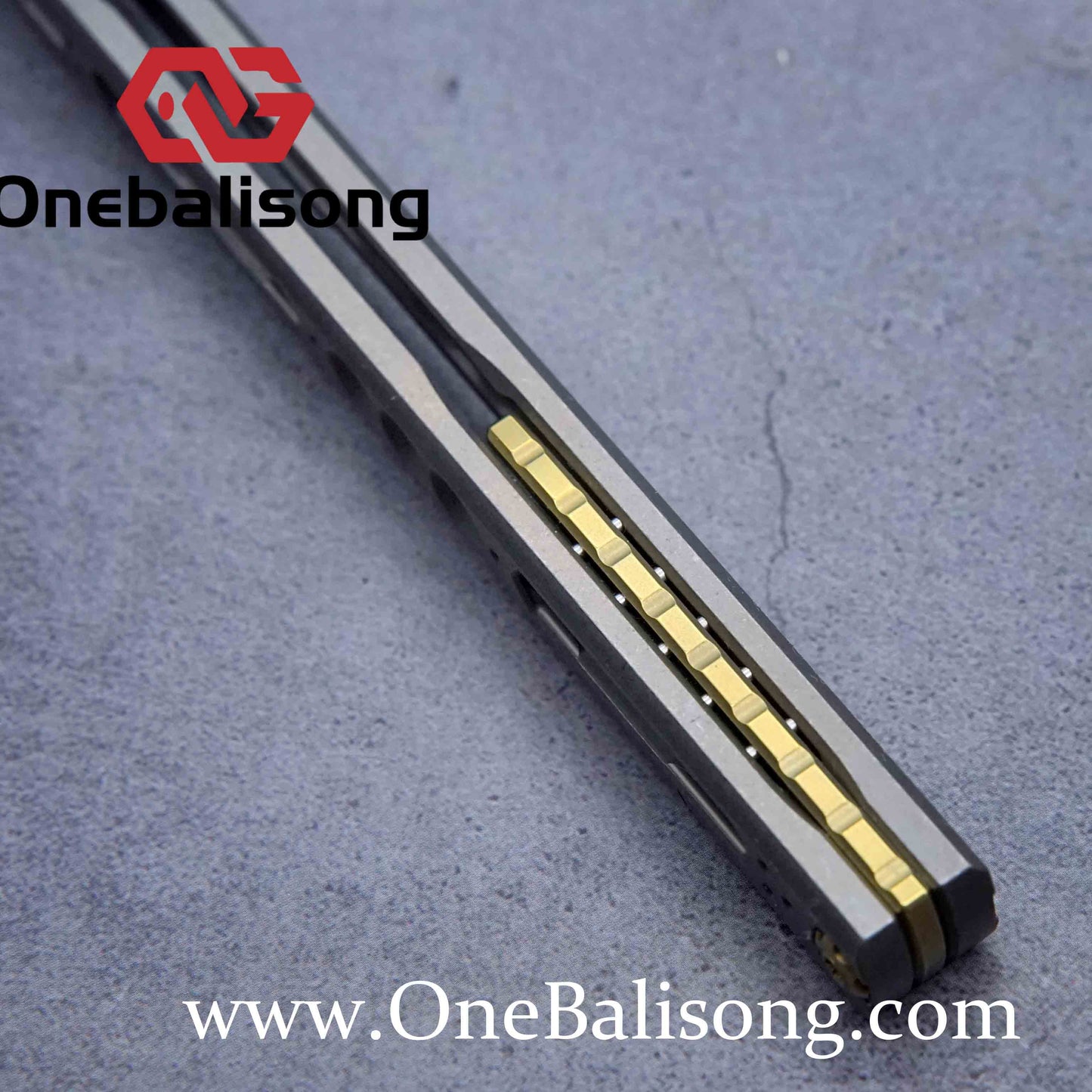 TOA Hades Titanium alloy handle stainless steel blade Bushing