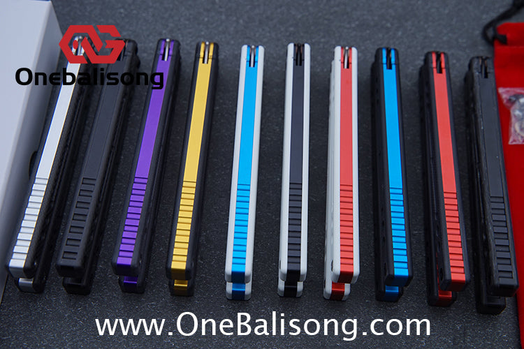 Cold Blade Nautilus V2.5 Balisong Aluminum Alloy Handle Stainless Steel Fake Blade Bushing