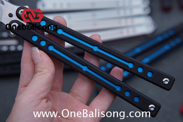 Cold Blade Nautilus V2.5 Balisong Aluminum Alloy Handle Stainless Steel Fake Blade Bushing