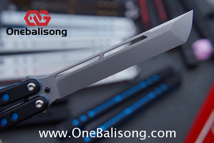 Cold Blade Nautilus V2.5 Balisong Aluminum Alloy Handle Stainless Steel Fake Blade Bushing