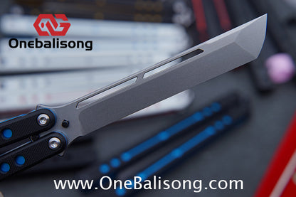 Cold Blade Nautilus V2.5 Balisong Aluminum Alloy Handle Stainless Steel Fake Blade Bushing