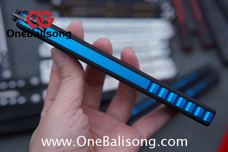 Cold Blade Nautilus V2.5 Balisong Aluminum Alloy Handle Stainless Steel Fake Blade Bushing