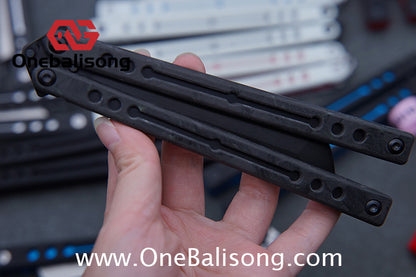 Cold Blade Nautilus V2.5 Balisong Aluminum Alloy Handle Stainless Steel Fake Blade Bushing