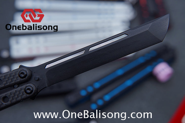 Cold Blade Nautilus V2.5 Balisong Aluminum Alloy Handle Stainless Steel Fake Blade Bushing