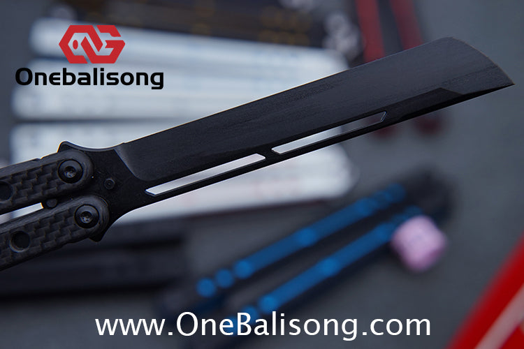 Cold Blade Nautilus V2.5 Balisong Aluminum Alloy Handle Stainless Steel Fake Blade Bushing