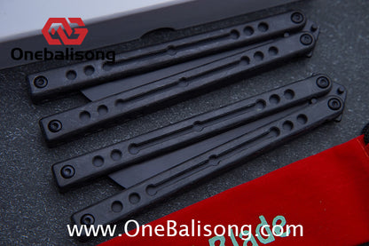 Cold Blade Nautilus V2.5 Balisong Aluminum Alloy Handle Stainless Steel Fake Blade Bushing