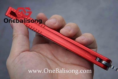 APOCALYPSE TIANQI prysma clone 7075 aluminum alloy handle stainless steel blade Bushing