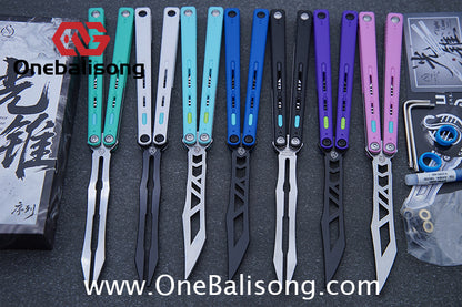 Sequence Light Cone Baliosng ABS+Stainless Steel Handle Stainless Steel Blade Sandwich Structure Bushings