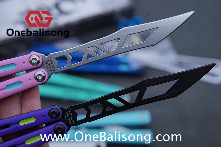 Sequence Light Cone Baliosng ABS+Stainless Steel Handle Stainless Steel Blade Sandwich Structure Bushings