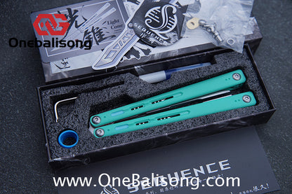 Sequence Light Cone Baliosng ABS+Stainless Steel Handle Stainless Steel Blade Sandwich Structure Bushings