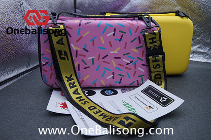 ARMED SHARK Balisong Knife Storage Shoulder Bag / Crossbody Knife Bag/Folding Knife Storage Bag