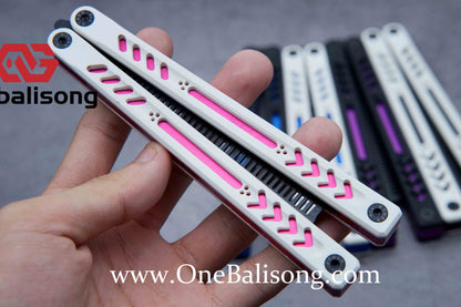 XDYY Ether V2 Original Design Balisong Butterfly Trainer Knife G10 Scale Bushings System Outdoor