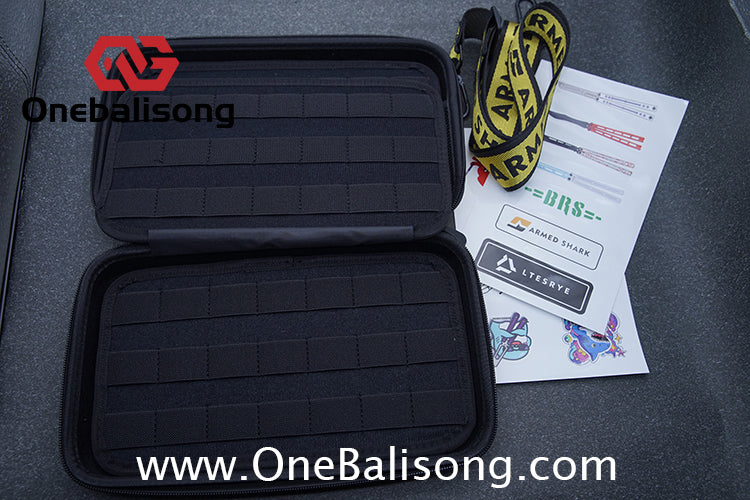 ARMED SHARK Balisong Knife Storage Shoulder Bag / Crossbody Knife Bag/Folding Knife Storage Bag