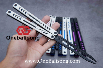 XDYY Ether V2 Original Design Balisong Butterfly Trainer Knife G10 Scale Bushings System Outdoor