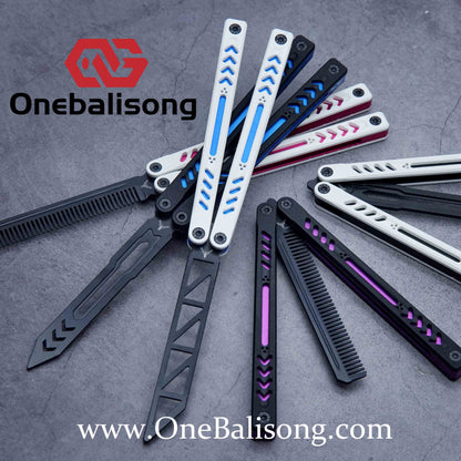 YY ether v2 Aluminum alloy handle stainless steel blade bushing