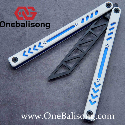 XDYY Ether V2 Original Design Balisong Butterfly Trainer Knife G10 Scale Bushings System Outdoor