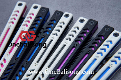 XDYY Ether V2 Original Design Balisong Butterfly Trainer Knife G10 Scale Bushings System Outdoor