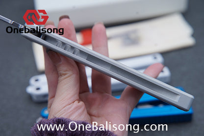 Baliplus V5 Madko Balisong Clone Aluminum Alloy Handle Stainless Steel Blade Bushing