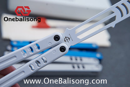 Baliplus V5 Madko Balisong Clone Aluminum Alloy Handle Stainless Steel Blade Bushing
