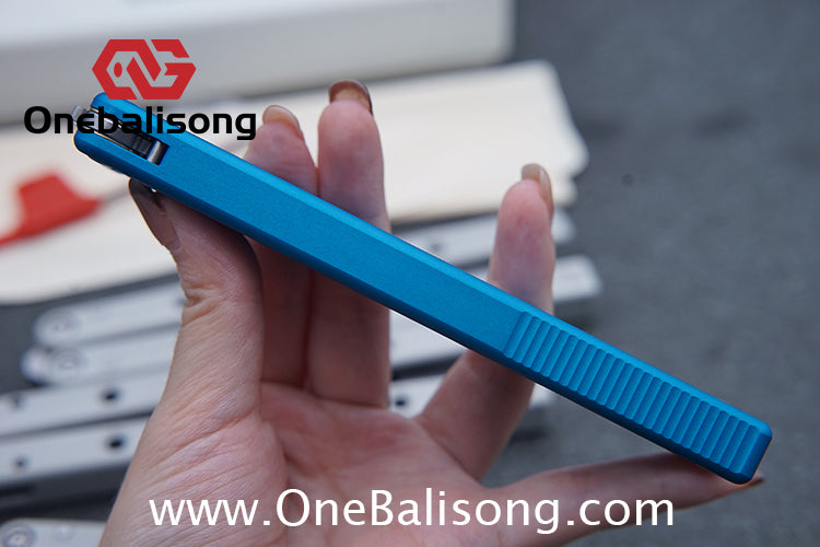 Baliplus Squidtrainer V4 Balisong Clone 7075 Aluminum Alloy Handle Stainless Steel Blade Bushing