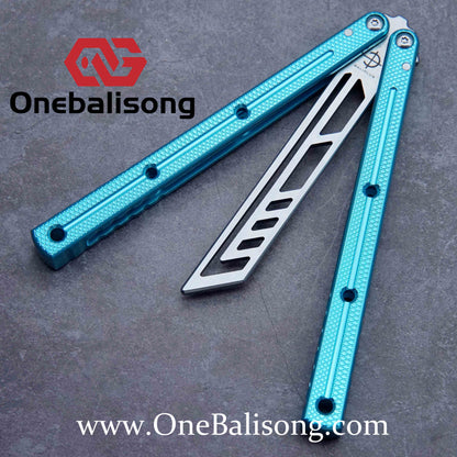 baliplus 7075 kraken trainer Side slot version v3 clone Aluminum alloy handle stainless steel blade Bushing