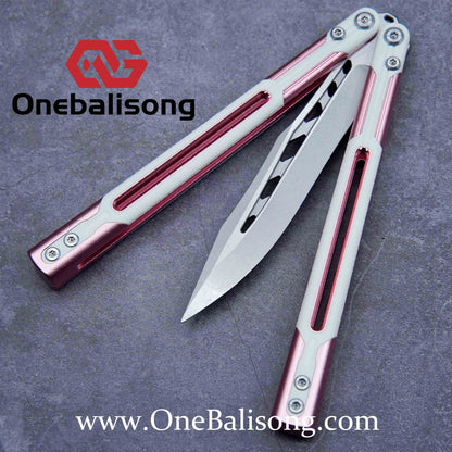 APOCALYPSE TIANQI Cygnus Clone v3.5 Blue screw 7075 Aluminum alloy handle bushing stainless steel blade