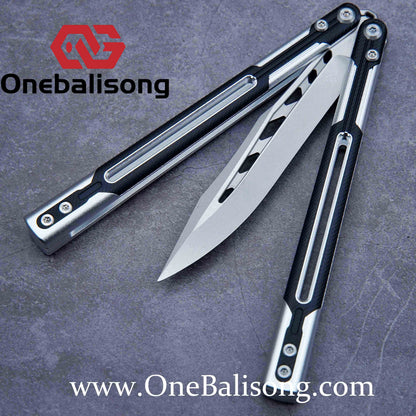 APOCALYPSE TIANQI Cygnus Clone v3.5 Blue screw 7075 Aluminum alloy handle bushing stainless steel blade