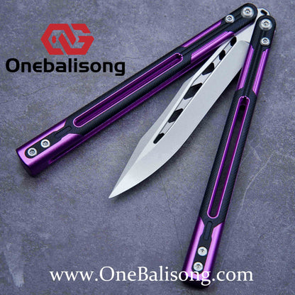 APOCALYPSE TIANQI Cygnus Clone v3.5 Blue screw 7075 Aluminum alloy handle bushing stainless steel blade