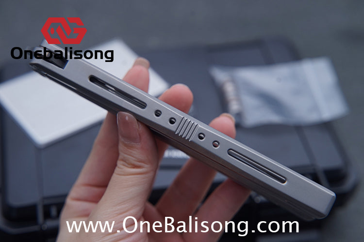 MORPH KNIVES Turbid v2 Original Balisong Ti-6AL-4V Titanium Alloy Handle CPM S35VN Stainless Steel Blade Bushing