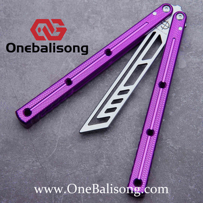 baliplus 7075 kraken trainer Side slot version v3 clone Aluminum alloy handle stainless steel blade Bushing