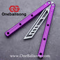 baliplus 7075 kraken trainer Side slot version v3 clone Aluminum alloy handle stainless steel blade Bushing