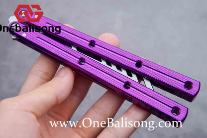 baliplus 7075 kraken trainer Side slot version v3 clone Aluminum alloy handle stainless steel blade Bushing