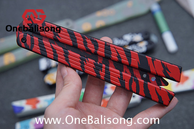 ARMED SHARK HOM DESIGN G10 ST clone G10 handle G10 blade Bushing