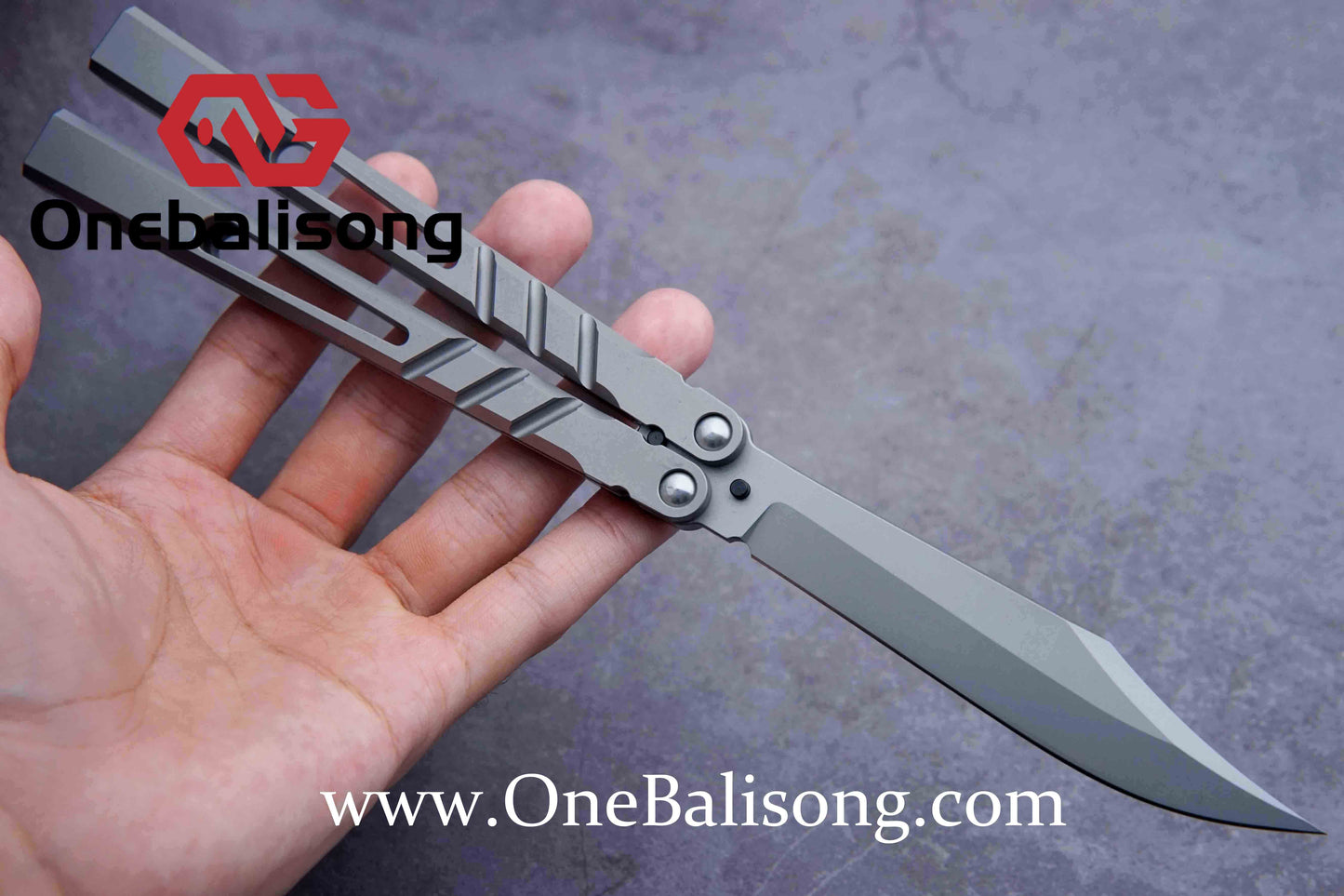 baliplus BRS chab clone Titanium-handle stainless blade bushings