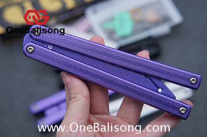 Armed Shark 7075 Aluminum Squiddy Balisong Clone 7075 Aluminum Materia