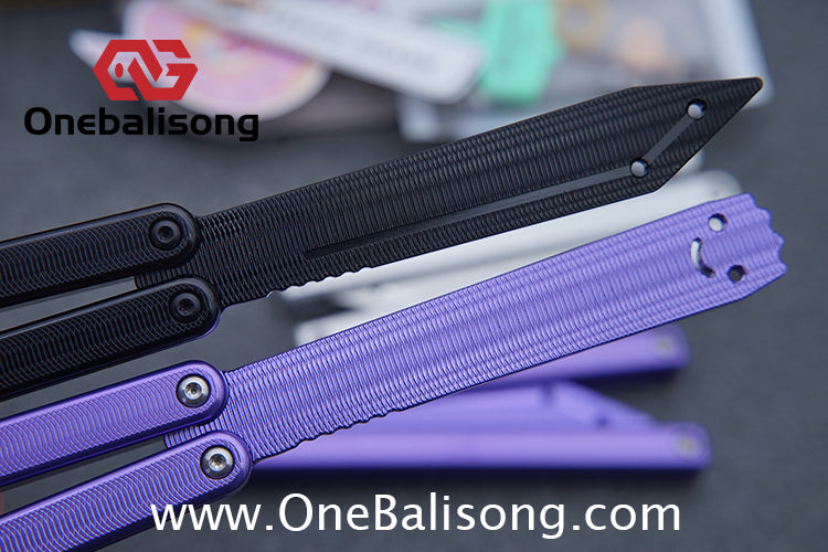 Armed Shark 7075 Aluminum Squiddy Balisong Clone 7075 Aluminum Materia