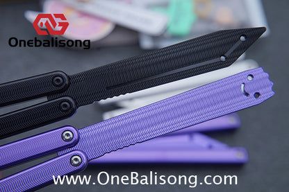 Armed Shark 7075 Aluminum Squiddy Balisong Clone 7075 Aluminum Materia