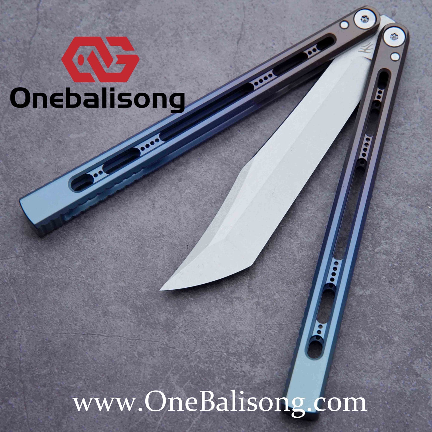 APOCALYPSE Medusa clone Titanium handle Stainless steel blade Bshing