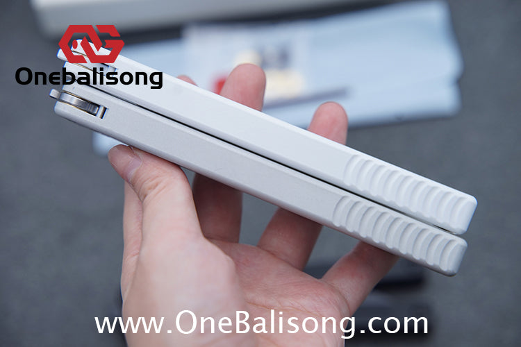 Baliplus V5 Mako Balisong Clone Aluminum Alloy Handle Stainless Steel Blade Bushing
