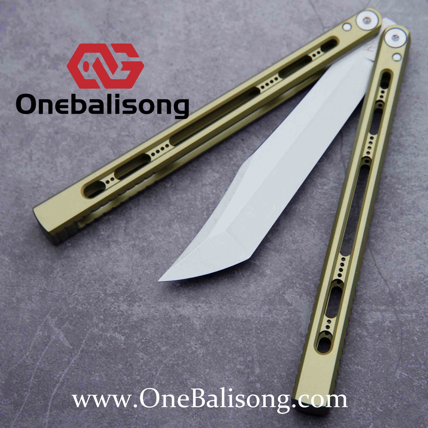 APOCALYPSE Medusa clone Titanium handle Stainless steel blade Bshing