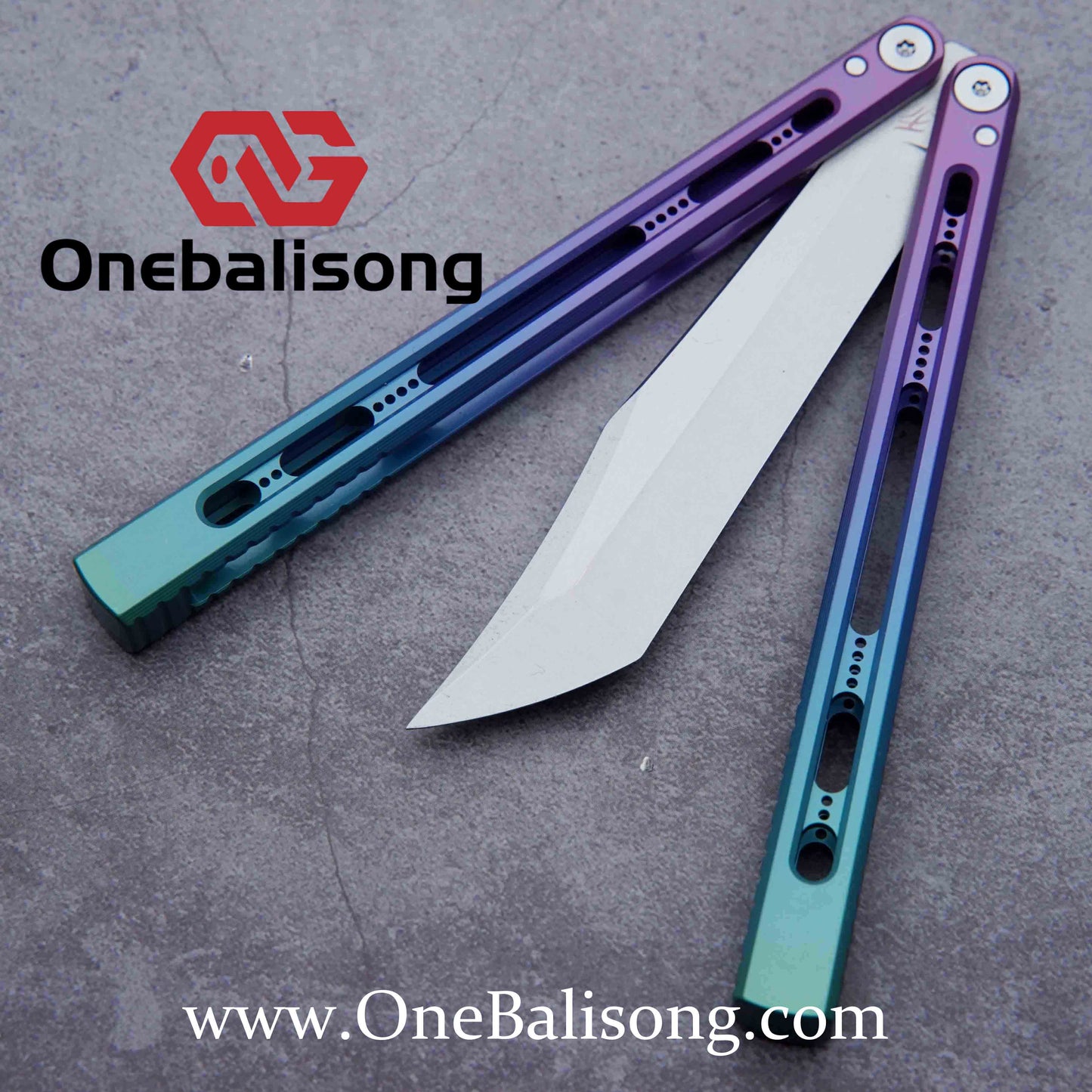 APOCALYPSE Medusa clone Titanium handle Stainless steel blade Bshing