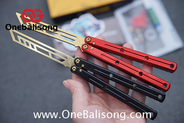 ARMED SHARK mini Kraken clone Aluminum alloy handle stainless steel blade Bushing One-piece structure