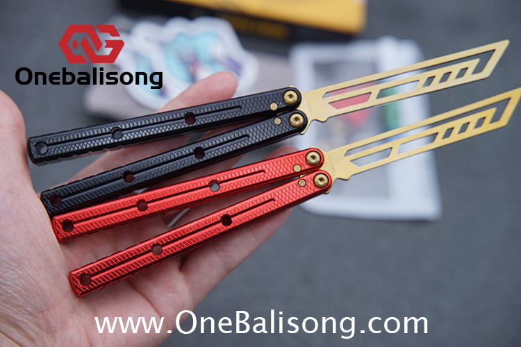 ARMED SHARK mini Kraken clone Aluminum alloy handle stainless steel blade Bushing One-piece structure